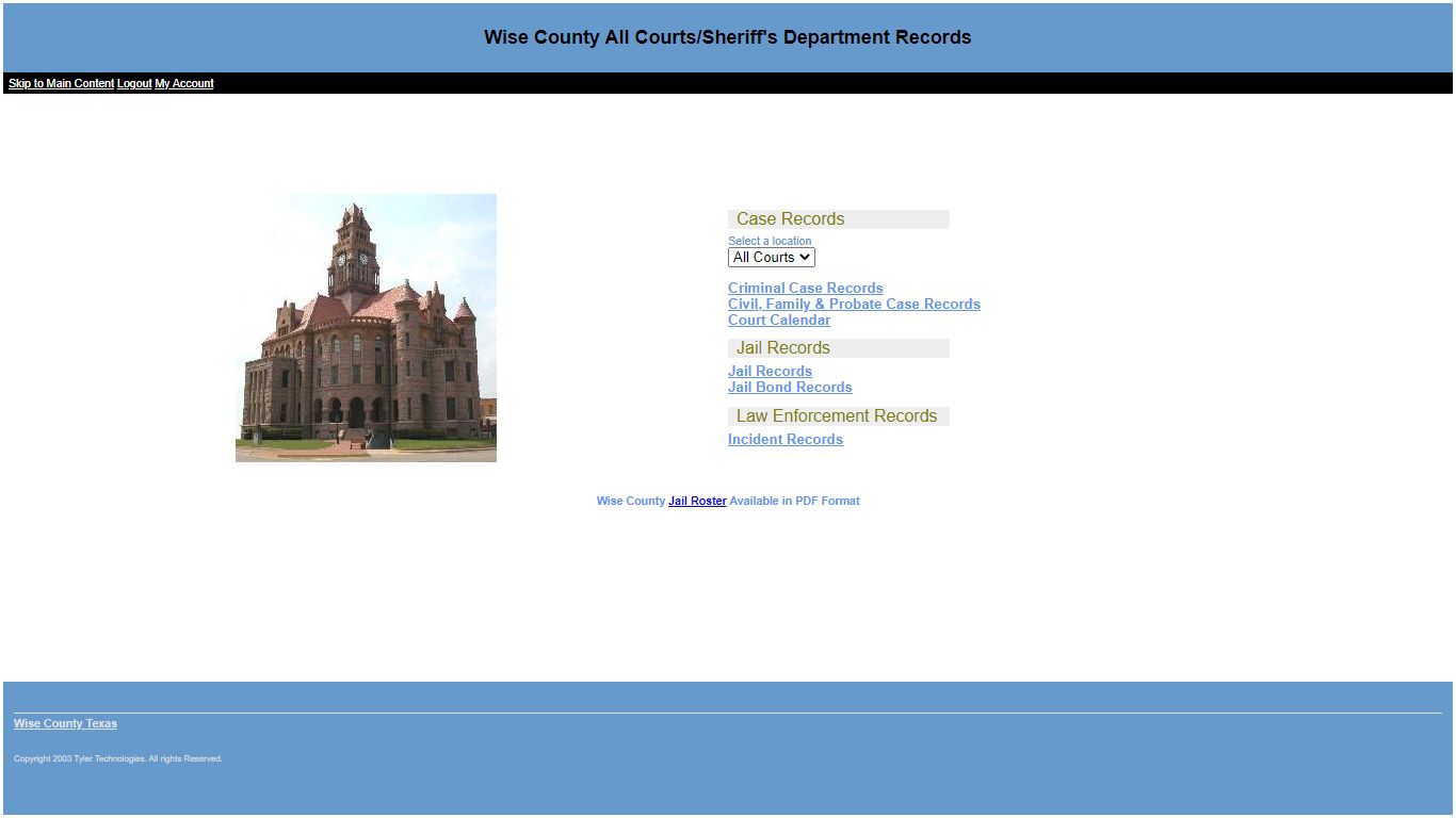 Jail Census Report TXWISEPROD - Wise County, Texas